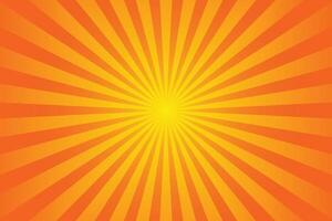 Vector Sunburst Pattern Background for Summer Banner