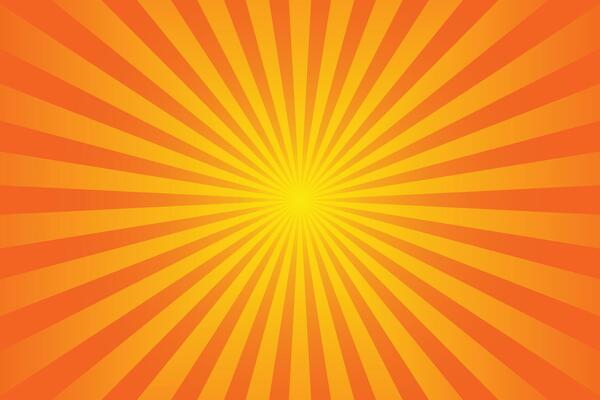Vector Sunburst Pattern Background for Summer Banner