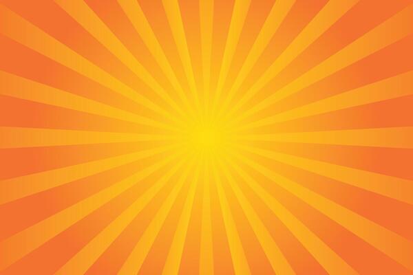 Vector Sunburst Pattern Background for Summer Banner