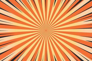 Vector Sunburst Pattern Background for Summer Banner