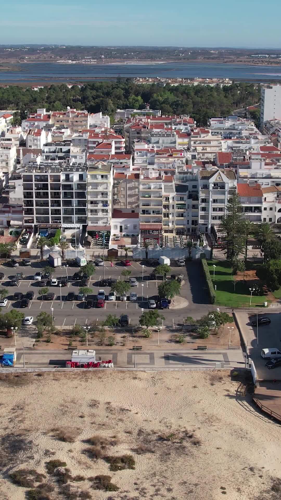 Vertical Video City of Portimao in Portugal Aerial View 41854442 Stock ...