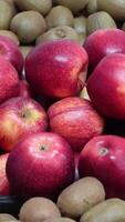 Vertical Video of Fruit on Sale at Supermarket