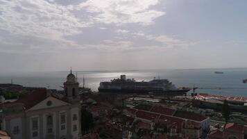 de Fantastisk stad av lissabon anr de känd flod douro i portugal video