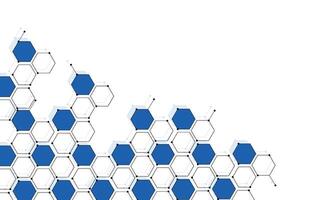 Fondo de conexión de línea de puntos de patrón de cajas geométricas abstractas. tecnología moderna con malla cuadrada. geométrico sobre fondo blanco con líneas. celda de cubo. ilustración vectorial vector