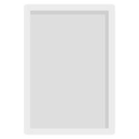 Simple blank frame vector