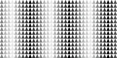 Triangle black and white seamless pattern Abstract background vector