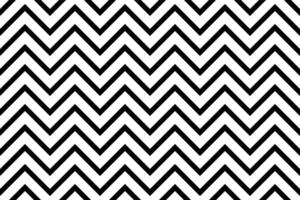 Black zig zag pattern seamless texture isolated on white vector