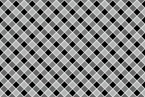 Black and grey checkered geometric seamless pattern vector