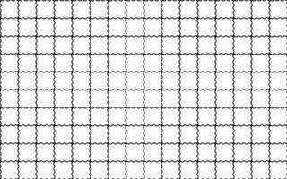 wave grid pattern seamless isolated on white vector