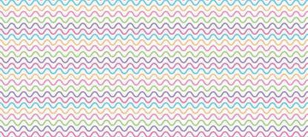 Seamless pattern with colorful pastel stripes vector