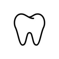 Dental icons. Dental creative logo design. Dental Care Creative Concept Logo Design Template. Tooth icon simple sign vector