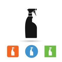 Spray bottle icon. Spray icon design vector symbol