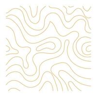 Boho Topographic Line Pattern Background vector