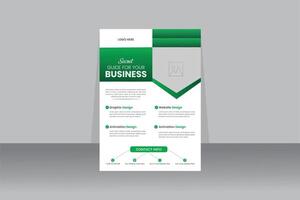 Business flyer design vector