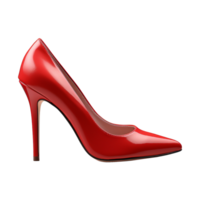 AI generated Women shoes isolated on transparent background png