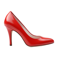 AI generated Women shoes isolated on transparent background png