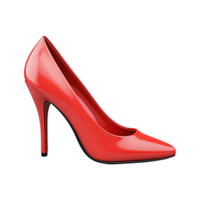 AI generated Women shoes isolated on transparent background png