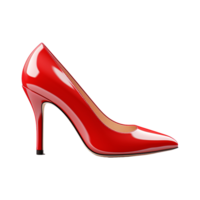 AI generated Women shoes isolated on transparent background png