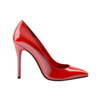 AI generated Women shoes isolated on transparent background png