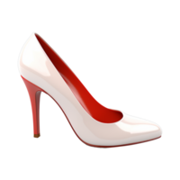 AI generated Women shoes isolated on transparent background png