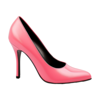 AI generated Women shoes isolated on transparent background png