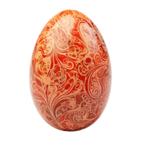 ai generato Pasqua uovo isolato su trasparente sfondo png