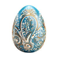 ai generato Pasqua uovo isolato su trasparente sfondo png