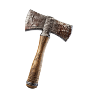 AI generated Rusty metal sledge hammer isolated on transparent background png