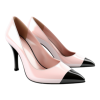 AI generated Women shoes isolated on transparent background png