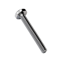 AI generated Screw isolated on transparent background png