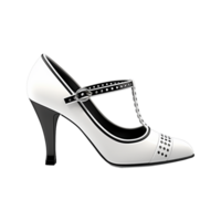 AI generated Women shoes isolated on transparent background png