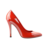 AI generated Women shoes isolated on transparent background png