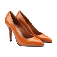 AI generated Women shoes isolated on transparent background png