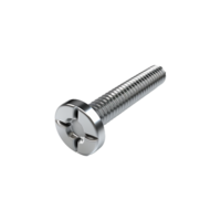 AI generated Screw isolated on transparent background png