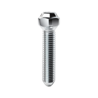 AI generated Screw isolated on transparent background png