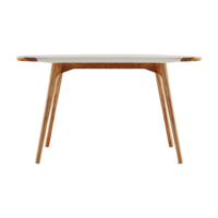 ai généré moderne table isolé sur transparent Contexte png