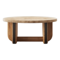 AI generated Modern table isolated on transparent background png