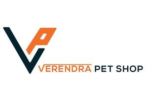 diseño del logotipo de la tienda de mascotas. vector