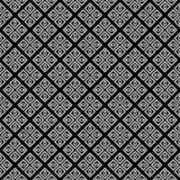 Black and white seamless abstract pattern. Background and backdrop. Grayscale ornamental design. vector