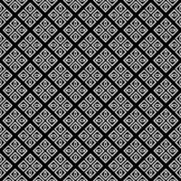 Black and white seamless abstract pattern. Background and backdrop. Grayscale ornamental design. vector