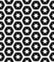 patrón abstracto sin costuras en blanco y negro. fondo y telón de fondo. diseño ornamental en escala de grises. vector