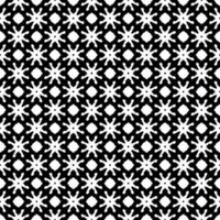 Black and white seamless abstract pattern. Background and backdrop. Grayscale ornamental design. vector