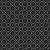 Black and white seamless abstract pattern. Background and backdrop. Grayscale ornamental design. vector