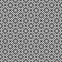 patrón abstracto sin costuras en blanco y negro. fondo y telón de fondo. diseño ornamental en escala de grises. vector