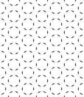 Black and white seamless abstract pattern. Background and backdrop. Grayscale ornamental design. vector