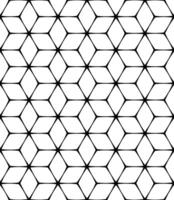 Black and white seamless abstract pattern. Background and backdrop. Grayscale ornamental design. vector