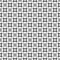 Black and white seamless abstract pattern. Background and backdrop. Grayscale ornamental design. vector