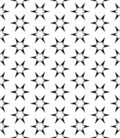 Black and white seamless abstract pattern. Background and backdrop. Grayscale ornamental design. vector
