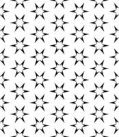 Black and white seamless abstract pattern. Background and backdrop. Grayscale ornamental design. vector