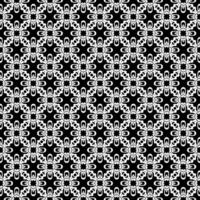 Black and white seamless abstract pattern. Background and backdrop. Grayscale ornamental design. vector